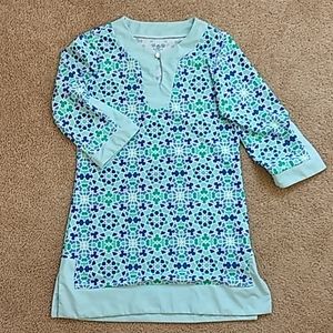 Cabana Life Tunic Dress in Sea Glass, Size M